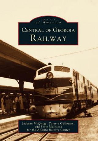 Carte Central of Georgia Railway Jackson McQuigg