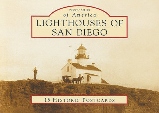 Könyv Lighthouses of San Diego: 15 Historic Postcards Kim Fahlen