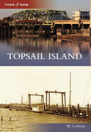 Carte Topsail Island B. J. Cothran