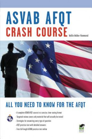 Könyv ASVAB AFQT Crash Course Wallie Walker-Hammond