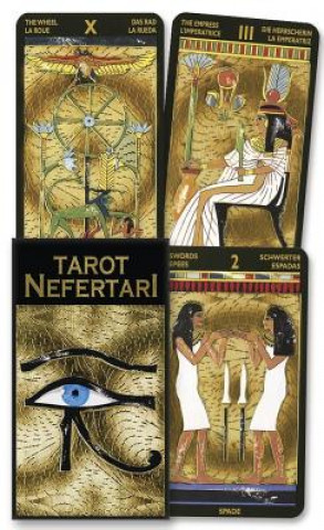 Kniha Nefertari's Tarots: 78 Cards with Instructions Lo Scarabeo