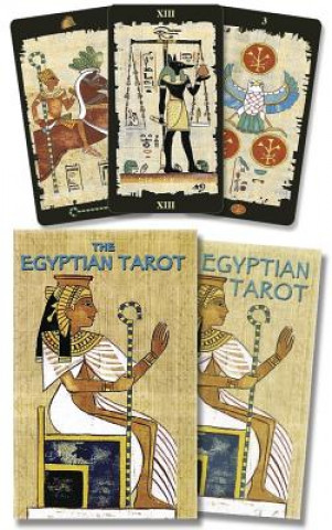 Book The Egyptian Tarot Cards Kit S. Alasia