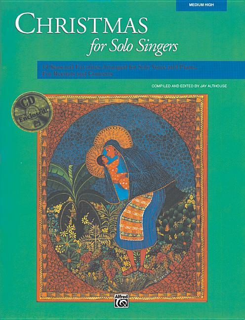 Carte Christmas for Solo Singers: Medium High Voice, Book & CD Jay Althouse