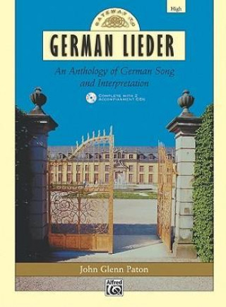 Könyv Gateway to German Lieder: High Voice, Book & 2 CDs John Paton