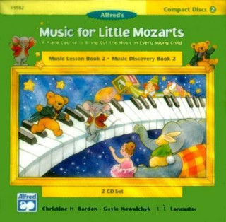 Hanganyagok Music for Little Mozarts: Music Lesson Book 2-Music Discovery Book 2 Gayle Kowalchyk