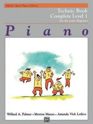 Livre Alfred's Basic Piano Course Technic: Complete 1 (1a/1b) Willard Palmer