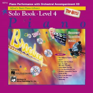 Audio Alfred's Basic Piano Library Top Hits! Solo Book CD, Bk 4 Morton Manus