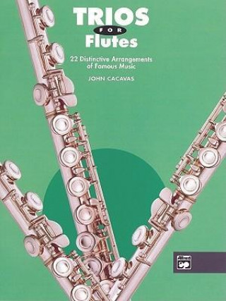 Kniha Trios for Flutes John Cacavas