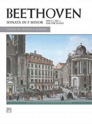 Könyv Sonata in F Minor, Op. 2, No. 1 Ludwig Van Beethoven