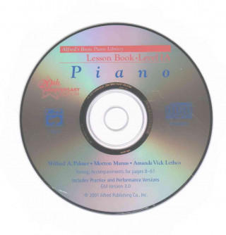 Audio Alfred's Basic Piano Library CD for Lesson Book, Bk 1a Willard Palmer