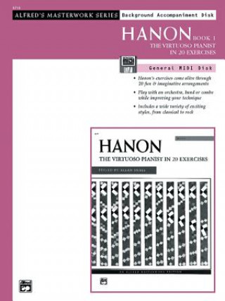 Książka The Virtuoso Pianist: GM Disk (W/ Background Accomp.) Charles-Louis Hanon