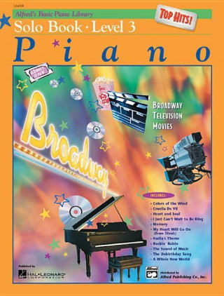 Kniha Alfred's Basic Piano Course Top Hits! Solo Book, Bk 3: Book & CD Morton Manus