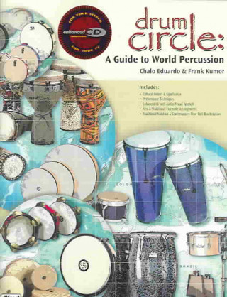 Kniha Drum Circle: A Guide to World Percussion, Book & CD Chalo Eduardo