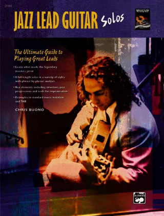 Kniha Jazz Lead Guitar Solos: The Ultimate Guide to Playing Great Leads, Book & CD Ron Manus