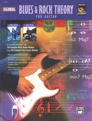 Livre Beginning Blues and Rock Theory for Guitar: Book & CD David Hamburger