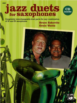 Carte Jazz Duets for Saxophones: Book & CD Ernie Watts