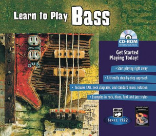 Hanganyagok Learn to Play Bass: CD-ROM Jewel Case Morton Manus