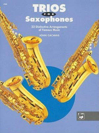 Książka Trios for Saxophones John Cacavas