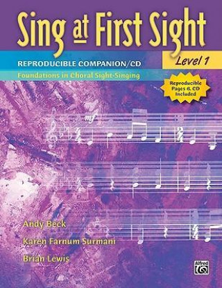Carte Sing at First Sight Reproducible Companion, Bk 1: Foundations in Choral Sight-Singing, Book & CD Karen Surmani