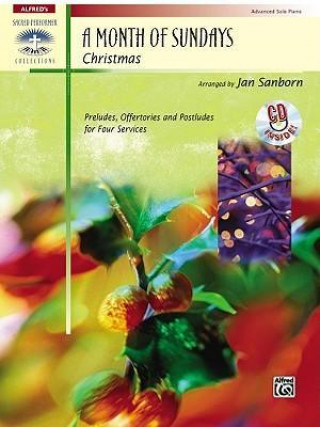 Książka A Month of Sundays: Christmas, Book & CD Jan Sanborn