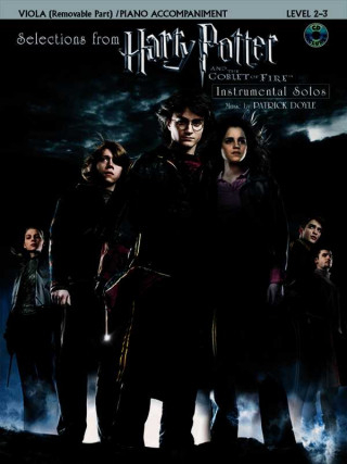 Kniha String Selections from Harry Potter and the Goblet of Fire: Viola, Book & CD Patrick Doyle