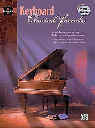 Книга Basix Keyboard Classical Favorites: Book & 2 CDs Alfred Publishing