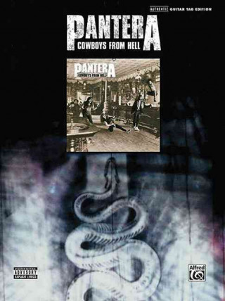 Kniha Pantera: Cowboys from Hell: Authentic Guitar Tab Edition Pantera