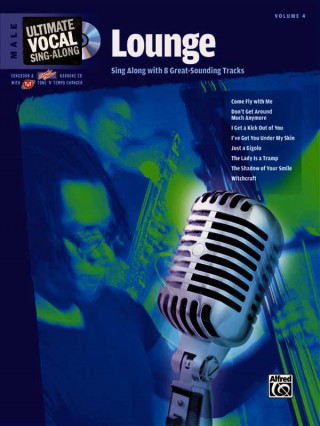 Book Ultimate Vocal Sing-Along Lounge: Male Voice, Book & Enhanced CD Alfred Publishing