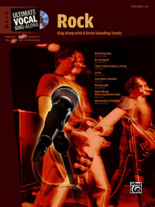 Buch Ultimate Vocal Sing-Along Rock: Male Voice, Book & Enhanced CD Alfred Publishing