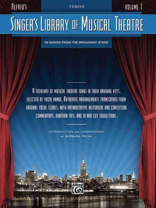 Livre Singer's Library of Musical Theatre, Vol 1: Tenor Voice Alfred Publishing