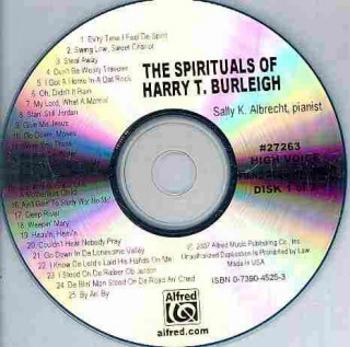 Аудио The Spirituals of Harry T. Burleigh: High Voice, 2 CDs Harry T. Burleigh