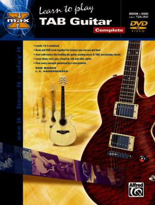 Kniha Alfred's Max Tab Guitar Complete: See It * Hear It * Play It, Book & DVD (Sleeve) Ron Manus