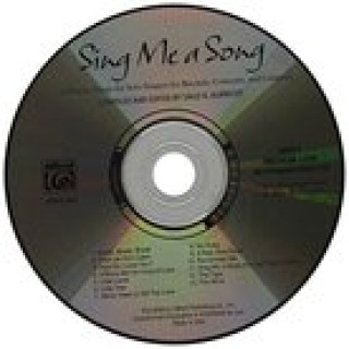 Audio Sing Me a Song: Low Voice Sally K. Albrecht