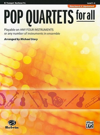 Carte Pop Quartets for All, Level 1-4 Michael Story