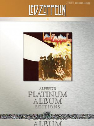 Libro Led Zeppelin: II Platinum Drums Alfred Publishing