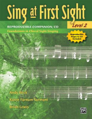 Carte Sing at First Sight Reproducible Companion, Bk 2: Foundations in Choral Sight-Singing, Comb Bound Book & CD Alfred Publishing