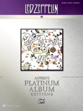 Książka Led Zeppelin III Alfred Publishing