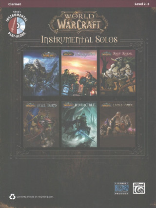 Kniha World of Warcraft Instrumental Solos Alfred Publishing