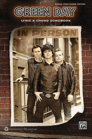 Könyv Green Day Lyric & Chord Songbook Green Day
