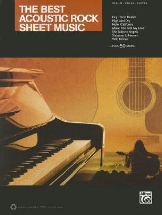 Kniha The Best Acoustic Rock Sheet Music Alfred Publishing