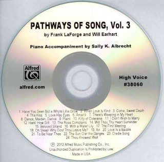 Audio Pathways of Song, Vol 3: High Voice Frank LaForge
