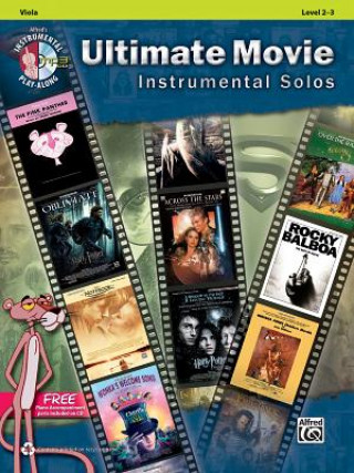 Carte Ultimate Movie Instrumental Solos for Strings Alfred Publishing