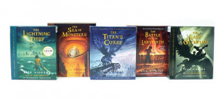 Аудио Percy Jackson and the Olympians Books 1-5 CD Collection Rick Riordan