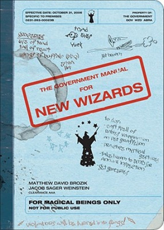 Kniha The Government Manual for New Wizards Matthew David Brozik