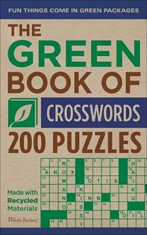 Carte The Green Book of Crosswords: 200 Puzzles The Puzzle Society