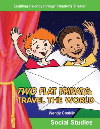Carte Two Flat Friends Travel the World Wendy Conklin