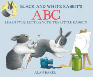 Książka Black and White Rabbit's ABC Alan Baker