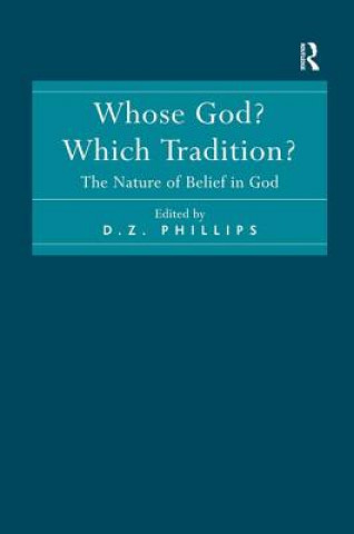 Książka Whose God? Which Tradition? Dewi Zephaniah Phillips