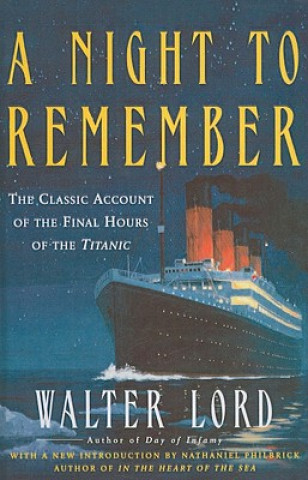 Книга A Night to Remember Walter Lord