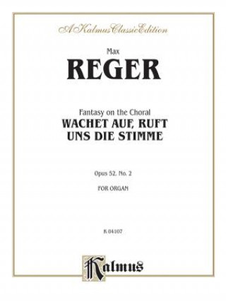 Carte Fantasy, Op. 52, No. 2: Sheet Max Reger